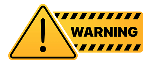 Warning sign